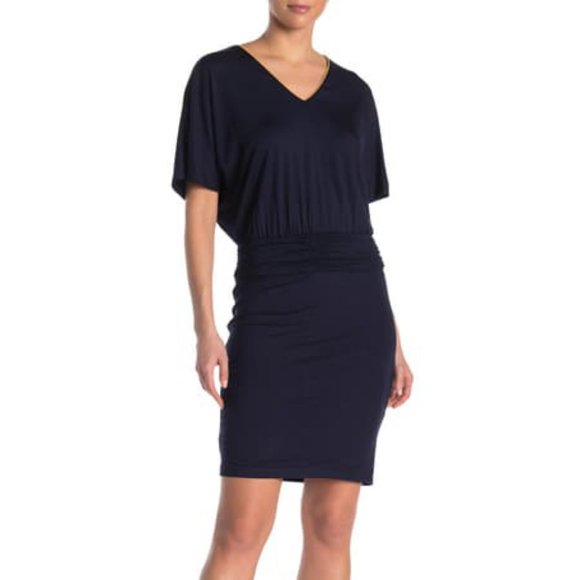 Trina Turk Disperse Draped Dress Size Large - Picture 7 of 7